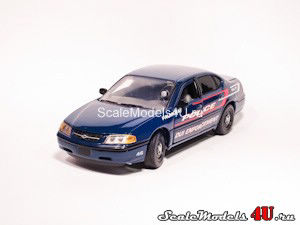 Scale model of Chevrolet Impala Palm Bay Police (Florida 2001) produced by Gearbox.