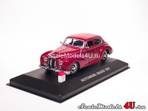 Масштабная модель автомобиля Hotchkiss Anjou Red (1951) фирмы Nostalgie (Ixo).