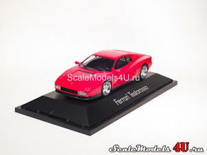 Масштабная модель автомобиля Ferrari Testarossa Red фирмы Herpa.