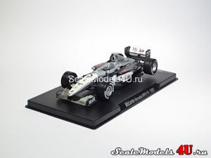 Scale model of McLaren Mercedes MP4/14 (1999) produced by RBA Collectibles.