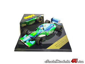 Масштабная модель автомобиля Benetton Ford B194 (Michael Schumacher 1994) фирмы Onyx.