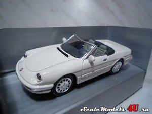 Масштабная модель автомобиля Alfa Romeo Spider (1989) фирмы NewRay 1:43.