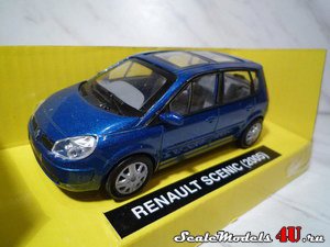 Масштабная модель автомобиля Renault Scenic (2005) фирмы NewRay.