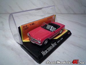 Scale model of Mercedes-Benz 280SL 1968 produced by NewRay 1:43.