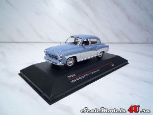 Scale model of Wartburg 312 Limousine (1964) produced by IST Models.