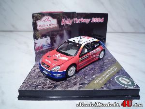 Масштабная модель автомобиля Citroen Xsara WRC 2004(Rallye Turkey) фирмы Vitesse.