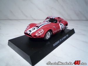 Scale model of Maserati 151 Le Mans 1962 produced by Grani & Partners.
