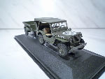 Jeep Willys cj-2A US army + minitrailer