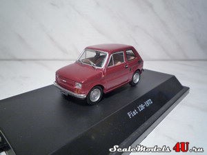 Масштабная модель автомобиля Fiat 126 (box) фирмы Starline.