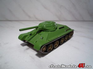 Масштабная модель автомобиля Танк T-34/76 фирмы Fabbri (Ixo).