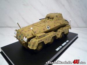 Scale model of SDKFZ 231 (Germany 1944) produced by Edison Giocattoli.