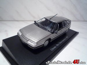 Масштабная модель автомобиля Citroen XM 2 litres injection (1989) фирмы Universal Hobbies.