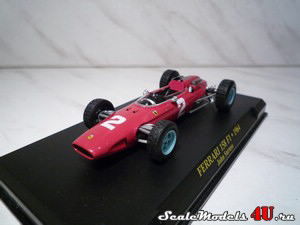 Масштабная модель автомобиля Ferrari 158 F1 John Surtees (1964) фирмы Fabbri (Ixo).