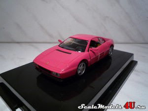 Масштабная модель автомобиля Ferrari 348 ТВ (1989) фирмы Hot Wheels (Mattel).