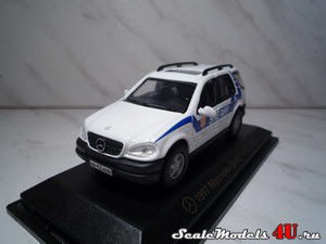 Scale model of Mercedes-Benz M-Class Cheriff (1997) produced by Yatming.