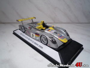 Масштабная модель автомобиля Audi R8 №9 (Le Mans 2000) фирмы Starter Moulage Provence.