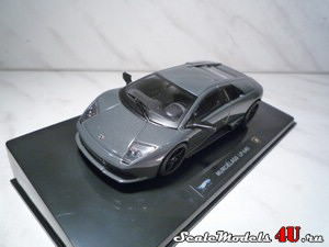 Масштабная модель автомобиля Lamborghini Murcielago LP640 фирмы Hot Wheels (Mattel).