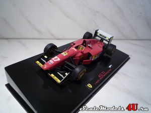 Масштабная модель автомобиля Ferrari 412 T1B (646) №27 J.Alesi (Great Britain GP 1994) фирмы Hot Wheels (Mattel).