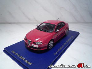 Scale model of Alfa Romeo GT 1900 JTDM Black Line (red) produced by M4.