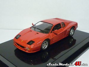 Масштабная модель автомобиля Ferrari F 512 M (1994) фирмы Hot Wheels (Mattel).