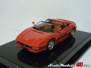 Масштабная модель автомобиля Ferrari F355 GTS (1995) фирмы Hot Wheels (Mattel).