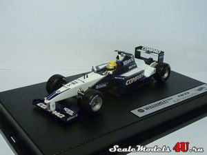 Масштабная модель автомобиля Williams F1 Team FW23 Ralf Schumacher фирмы Hot Wheels (Mattel).