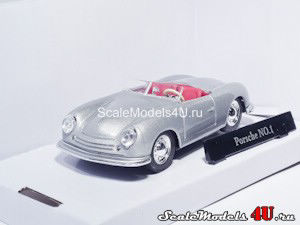 Масштабная модель автомобиля Porsche NO.1 Silver фирмы Hongwell/Cararama.