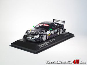 Масштабная модель автомобиля Mercedes-Benz CLK Coupe DTM №9 (Team AMG M.Fassler 2003) фирмы Minichamps.