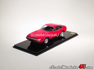 Scale model of Ferrari 365 GTB/4 Red Early Version produced by Kyosho.