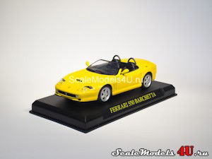 Масштабная модель автомобиля Ferrari 550 Barchetta Yellow фирмы Fabbri (Ixo).