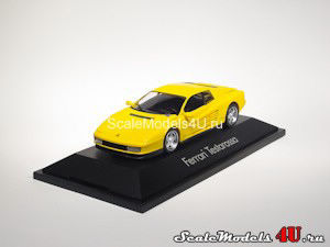 Масштабная модель автомобиля Ferrari Testarossa Yellow фирмы Herpa.