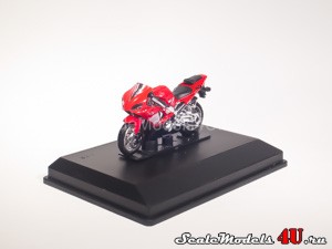 Масштабная модель мотоцикла Yamaha YZF-R1 Red (2008) фирмы Hongwell/Cararama 1:43.