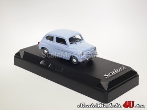 Масштабная модель автомобиля Fiat 600D (1963) фирмы Solido 1:43.