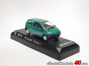 Масштабная модель автомобиля Renault Twingo Green (1993) фирмы Solido.