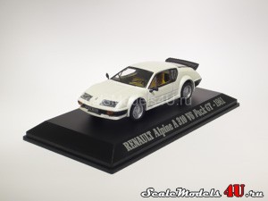 Scale model of Renault Alpine A310 V6 Pack GT (1981) produced by Universal Hobbies.