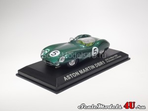 Масштабная модель автомобиля Aston Martin DBR1 24h. Le Mans #5 (R.Salvadori - C.Shelby 1959) фирмы Atlas.