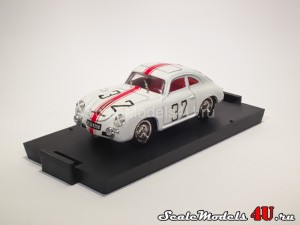 Scale model of Porsche 356 Coupe Targa Florio #32 (1952) produced by Brumm.