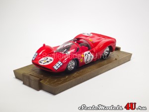 Scale model of Ferrari 330 P3 HP 420 Le Mans #27 (1966) produced by Brumm.
