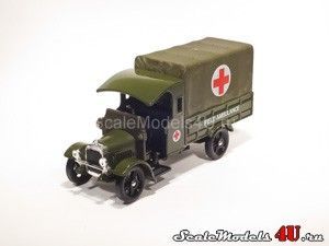 Масштабная модель автомобиля Thornycroft Truck "Field Ambulance" (1929) фирмы Corgi.