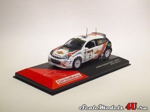 Масштабная модель автомобиля Ford Focus WRC 2000 Rally Chipre фирмы Altaya 1:43.