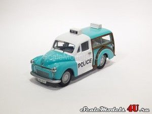 Масштабная модель автомобиля Morris Minor Traveller Woody Merthyr Tydfil Police (1960) фирмы Corgi.