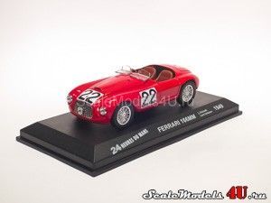 Масштабная модель автомобиля Ferrari 166MM 24 Heures du Mans #22 (Chinetti-Seldson 1949) фирмы Altaya (Ixo).