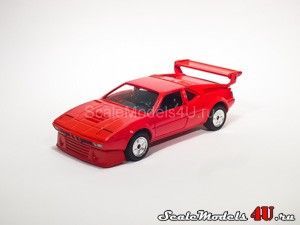 Scale model of BMW M1 Spoiler Red (1980) produced by Gama.