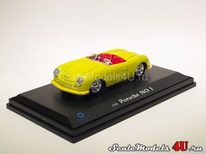 Масштабная модель автомобиля Porsche NO.1 Yellow фирмы Hongwell/Cararama.