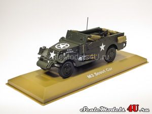 Scale model of M3 Scout Car (USA 1944) produced by Atlas.