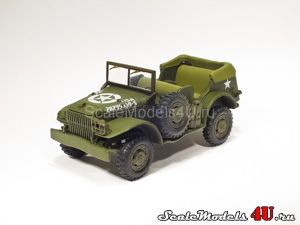 Scale model of Dodge WC 56 Command Car - US Army - 7th Army Sicily (1943) produced by Corgi.