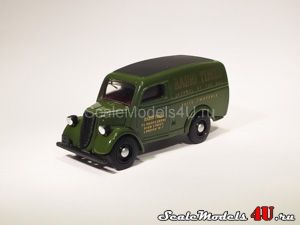 Scale model of Ford E83W 10 CWT Van "Radio Times" (1950) produced by Matchbox.