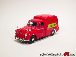 Scale model of Morris Minor Van - Royal Mail (1956) produced by Vanguards.