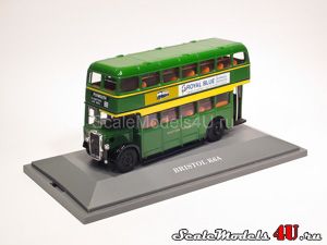 Scale model of Bristol K6A - Western National Omnibus Co Ltd produced by Corgi.