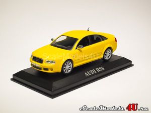 Масштабная модель автомобиля Audi RS6 C5 (2002) фирмы Altaya (Ixo).